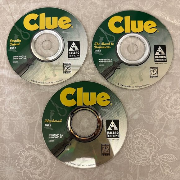 Clue PC Game Classic Detective Game with 12 Mysteries - Picture 5 of 5